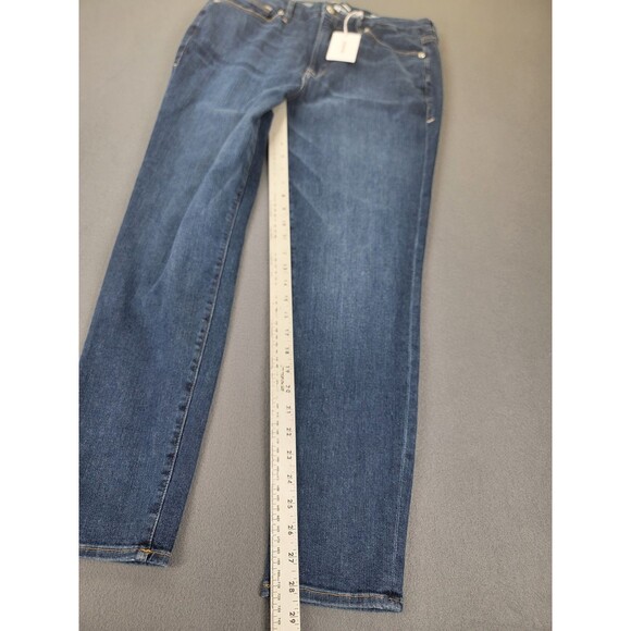 Good American Good Legs Jeans Womens 18 Skinny High Rise Stretch Denim Pants - Picture 2 of 13